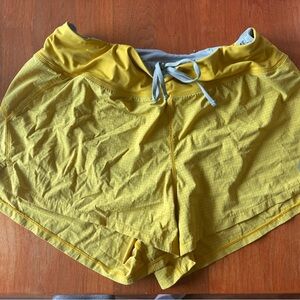 REI Yellow Women's Athletic Shorts